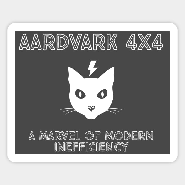 AARDVARK 4X4 - Modern Inefficiency Sticker by AARDVARK 4X4